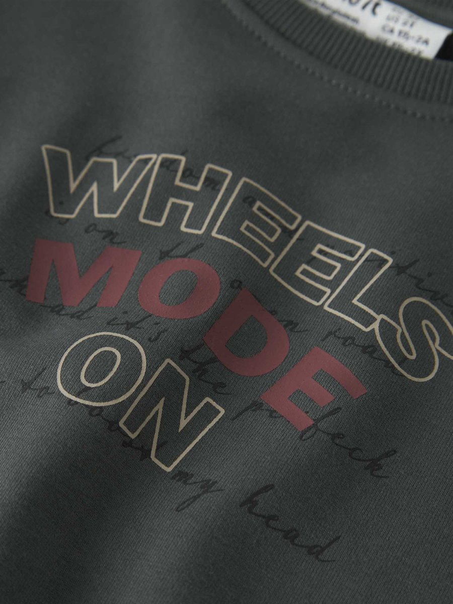 Felpa unisex Name It Urban in morbido cotone biologico - immagine 4