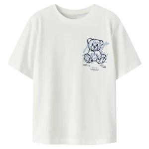 T-shirt unisex Name It 13253718 Cloud con stampa e collo girocollo