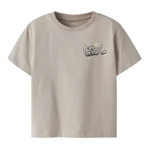 T-shirt unisex in cotone organico colore chate