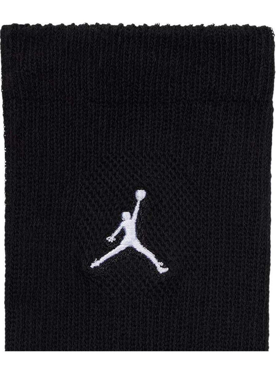 CALZE 6 PAIA JORDAN DA BAMBINI NERO - immagine 4