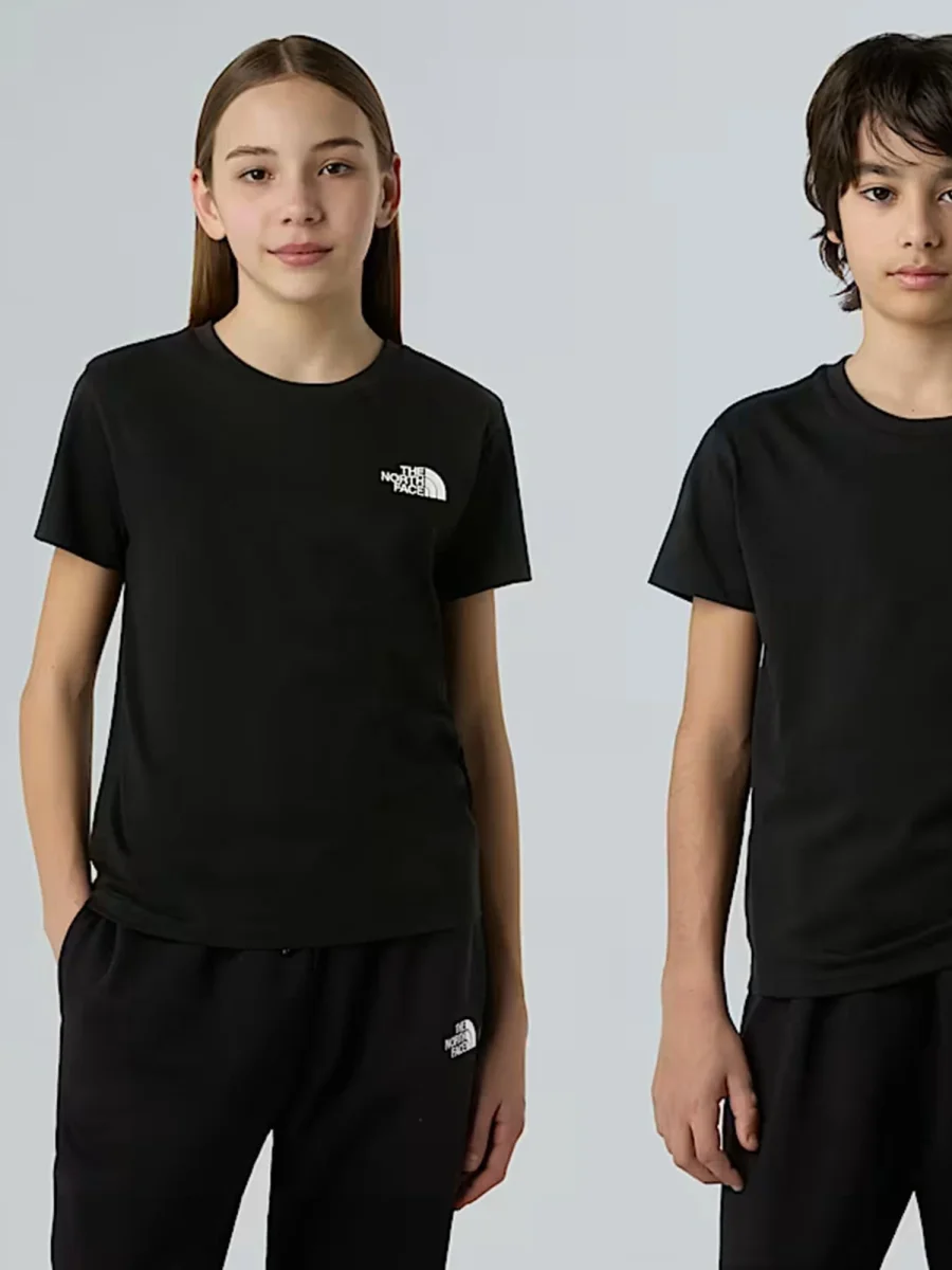 T-SHIRT SIMPLE DOME THE NORTH FACE JUNIOR UNISEX NERO