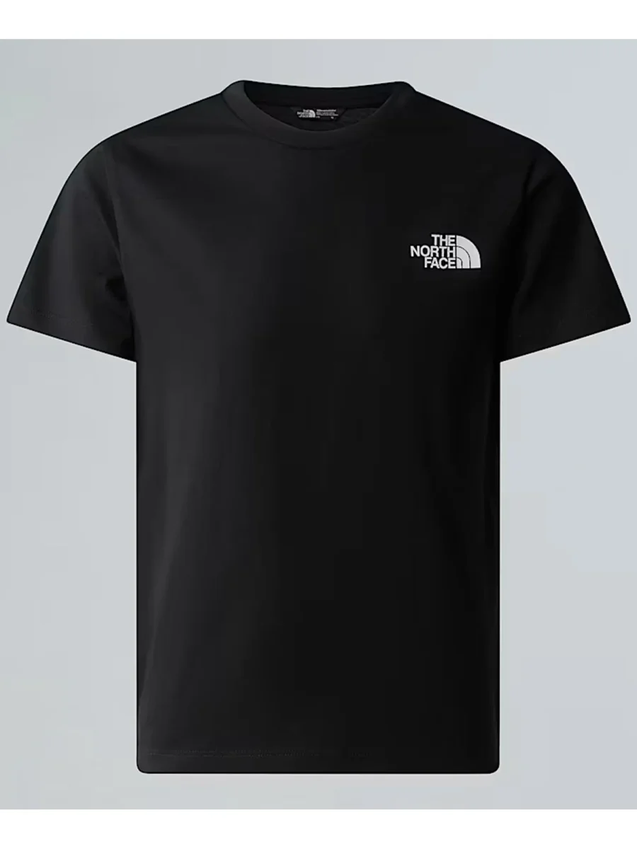T-SHIRT SIMPLE DOME THE NORTH FACE JUNIOR UNISEX NERO - immagine 3