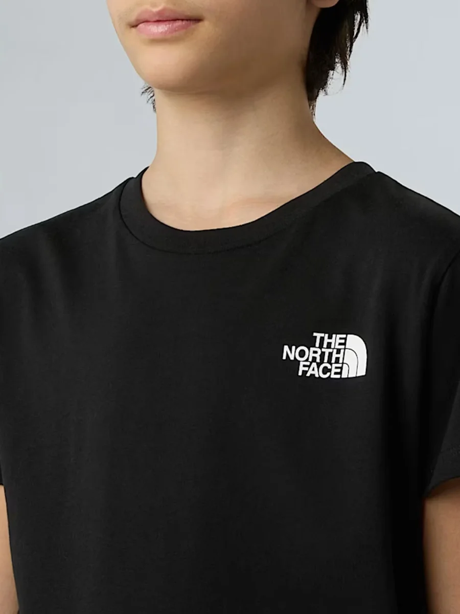 T-SHIRT SIMPLE DOME THE NORTH FACE JUNIOR UNISEX NERO - immagine 5