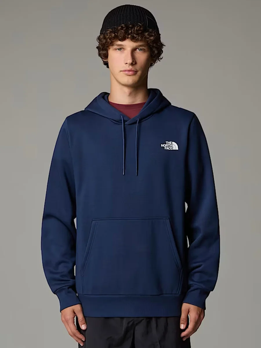 FELPA CON CAPPUCCIO SIMPLE DOME THE NORTH FACE DA UOMO BLU