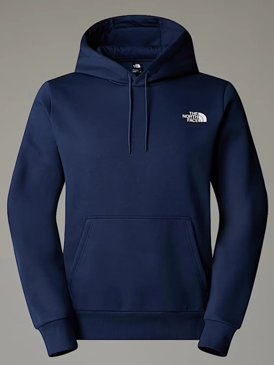 FELPA CON CAPPUCCIO SIMPLE DOME THE NORTH FACE DA UOMO BLU - immagine 3