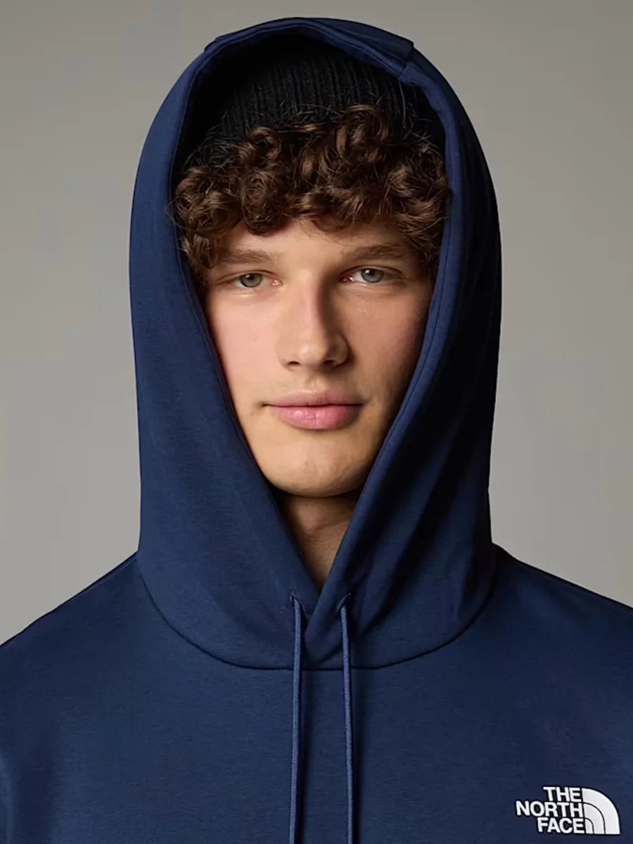 FELPA CON CAPPUCCIO SIMPLE DOME THE NORTH FACE DA UOMO BLU - immagine 5
