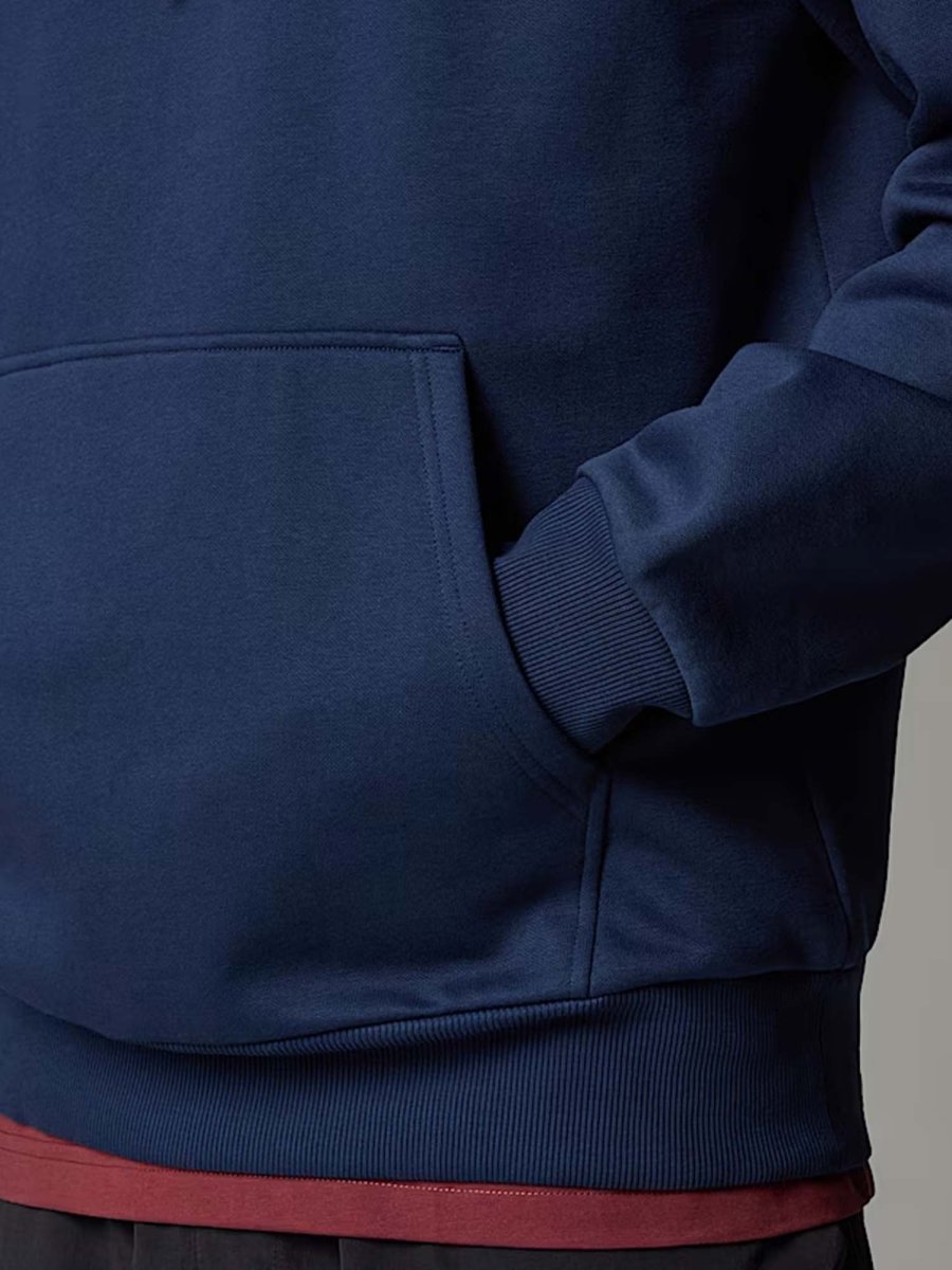 FELPA CON CAPPUCCIO SIMPLE DOME THE NORTH FACE DA UOMO BLU - immagine 6