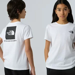T-SHIRT BOX NSE THE NORTH FACE JUNIOR UNISEX BIANCO
