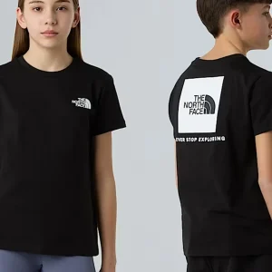 T-SHIRT BOX NSE THE NORTH FACE JUNIOR UNISEX NERO