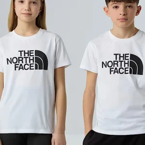 T-SHIRT EASY THE NORTH FACE JUNIOR UNISEX BIANCO