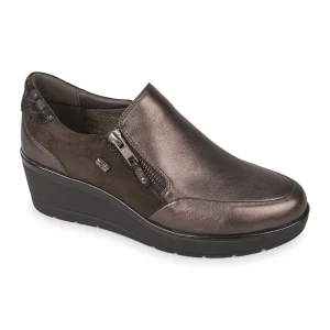 SNEAKERS CON ZEPPA VALLEVERDE DONNA BRONZO