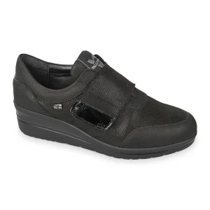 SNEAKERS CON STRAPPO VALLEVERDE DONNA NERO