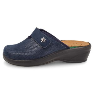 CIABATTA MICROFIBRA ELASTICA FLY FLOT DA DONNA BLU
