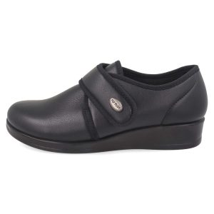 PANTOFOLA CHIUSA CON STRAPPO FLY FLOT DA DONNA NERO