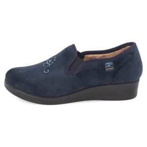 PANTOFOLA CHIUSA FLY FLOT DA DONNA BLU