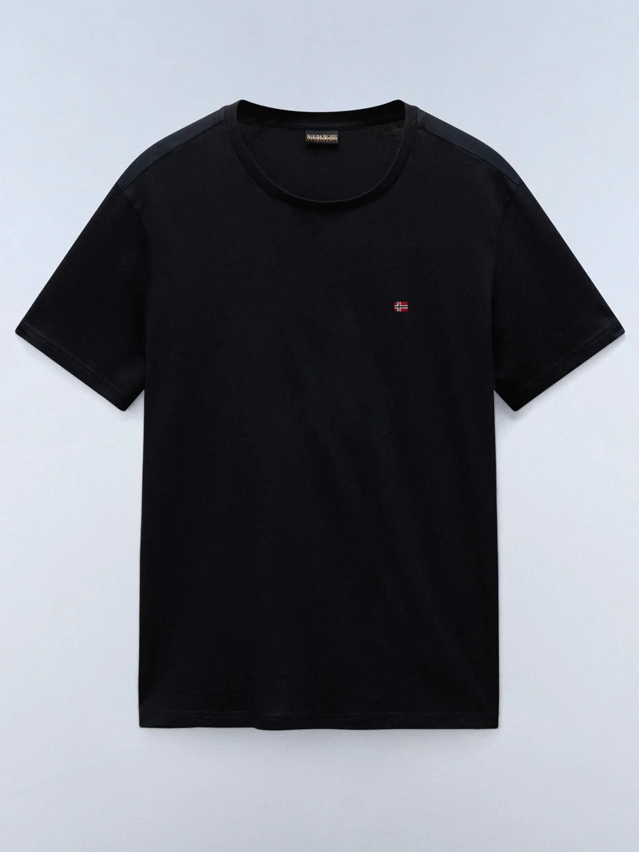 T-SHIRT SALIS NAPAPIJRI DA UOMO NERO