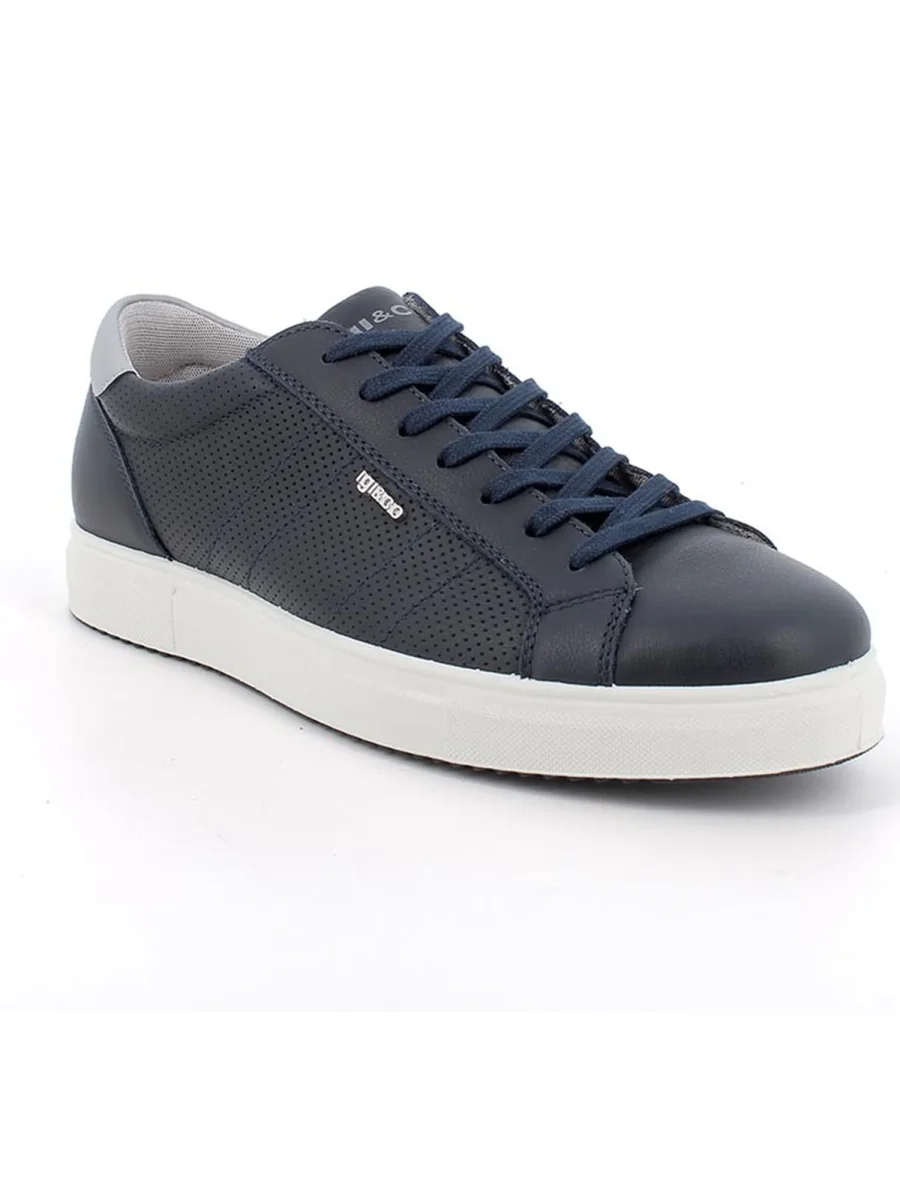 SNEAKERS BLU IGI&CO SACHA DA UOMO - immagine 3
