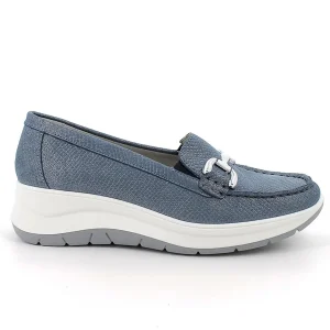 MOCASSINO BLU IGI&CO MARGO  CON FIBBIA  DA DONNA