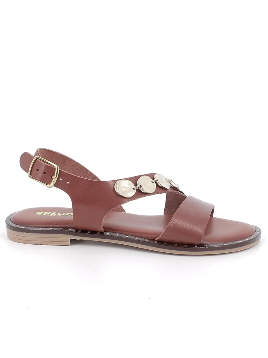 SANDALO MARRONE IGI&CO ELODIE DA DONNA - immagine 2