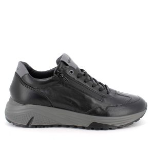 SNEAKERS DOPPIA CHIUSURA SETH IGI&CO DA UOMO NERO