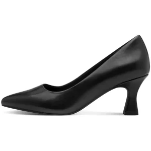 Décolleté Marco Tozzi da donna nera in tessuto elegante