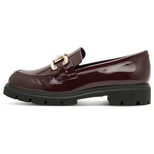 MOCASSINO IN VERNICE MARCO TOZZI DONNA BORDEAUX