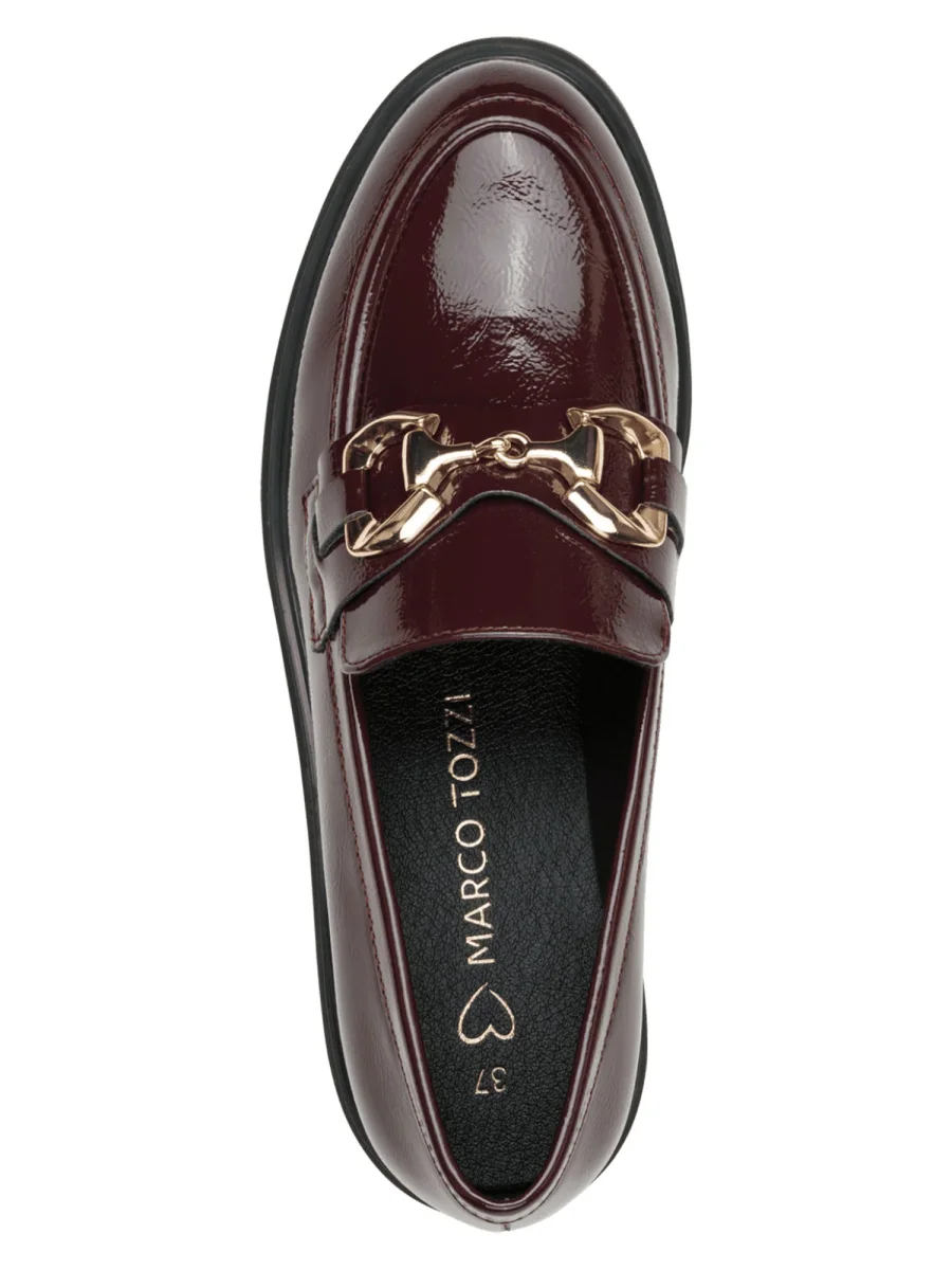 MOCASSINO IN VERNICE MARCO TOZZI DONNA BORDEAUX - immagine 5