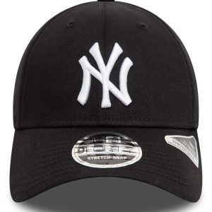 CAPPELLO CON VISIERA NEW ERA UNISEX NERO-BIANCO