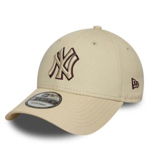 CAPPELLO 940 MLB TEAM OUTLINE NEW ERA UNISEX BEIGE
