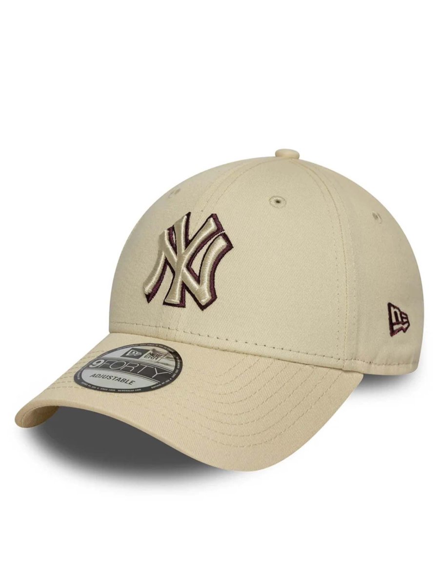 CAPPELLO 940 MLB TEAM OUTLINE NEW ERA UNISEX BEIGE