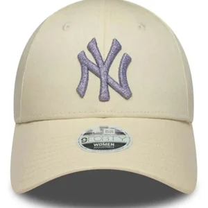 CAPPELLO BEIGE NEW ERA 940 MLB METALLIC DA DONNA