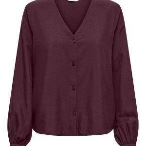 CAMICIA TRAIN JACQUELINE DE YONG DA RAGAZZA BORDEAUX