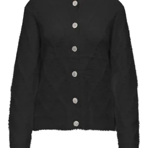 CARDIGAN JAYLA JACQUELINE DE YONG DA RAGAZZA NERO