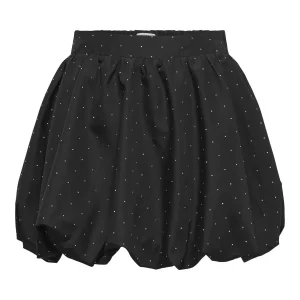 GONNA SKYE ARRICCIATA JACQUELINE DE YONG DA RAGAZZA NERO