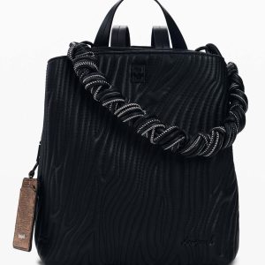 ZAINO NERO DESIGUAL HELIUM SUMY PICCOLO DA DONNA