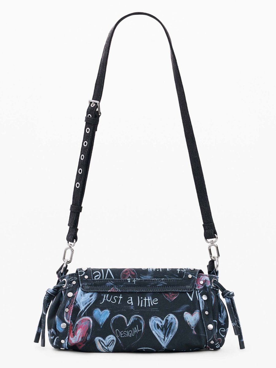 BORSA BLU DESIGUAL GRAFFITI DA DONNA - immagine 4