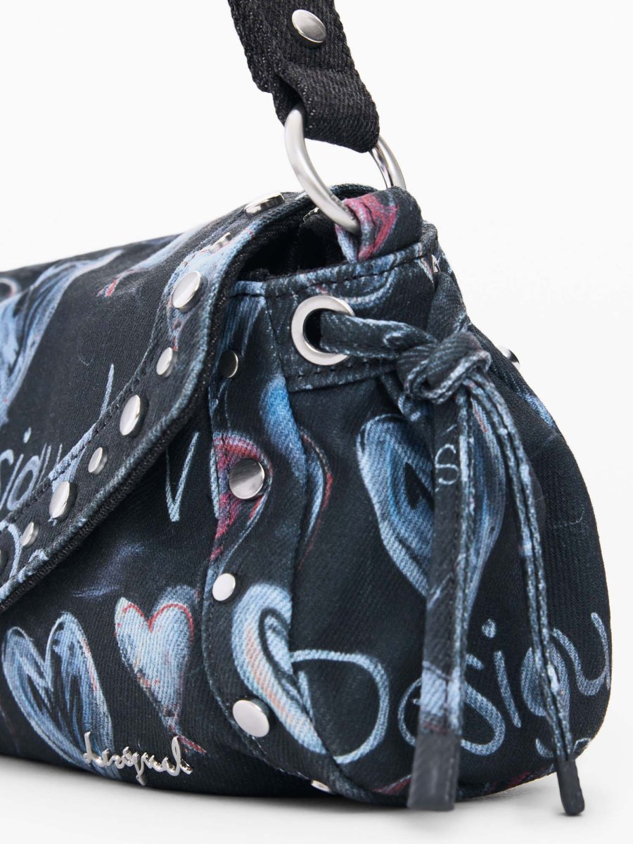 BORSA BLU DESIGUAL GRAFFITI DA DONNA - immagine 5
