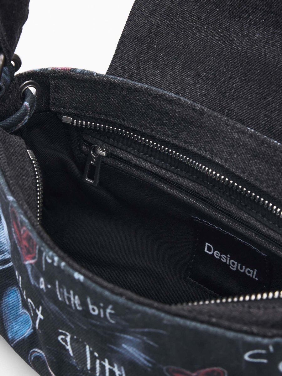 BORSA BLU DESIGUAL GRAFFITI DA DONNA - immagine 6