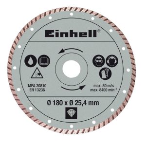 Einhell DISCO DIAMANTATO PER TAGLIAPIASTRELLE  mm.180×25,4×2,2