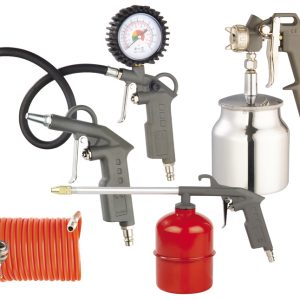 Globex KIT ACCESSORI PER COMPRESSORI 5 PEZZI