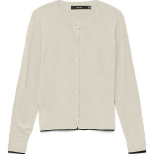 CARDIGAN BREEZE VERO MODA DA DONNA PANNA