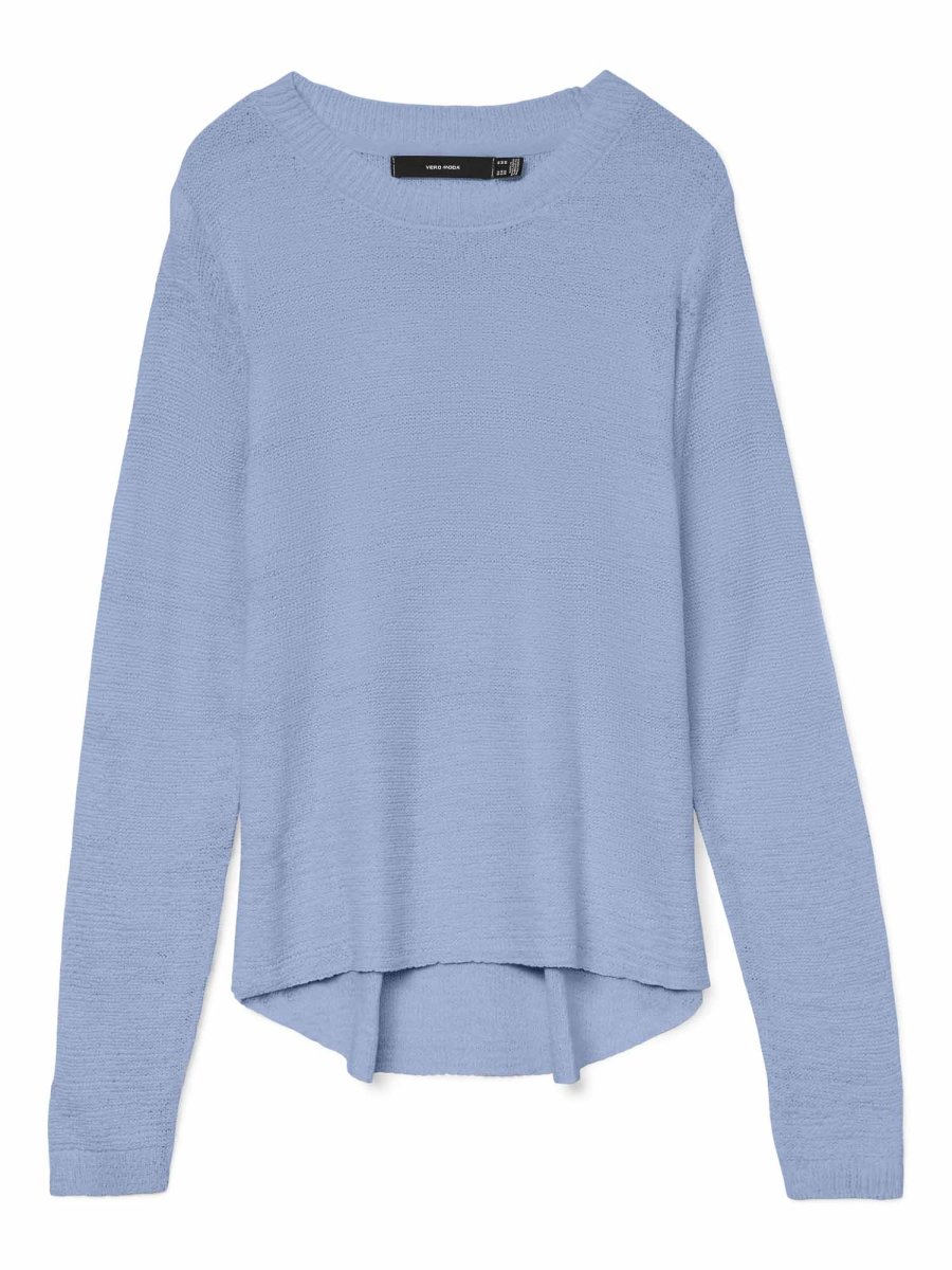 Vero Moda Vmnuevocharity pullover unisex a girocollo marrone chiaro