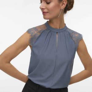 Top unisex Vero Moda in delicato colore China