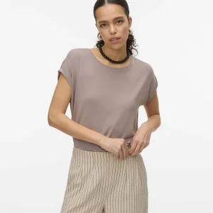 T-shirt unisex adulto Vero Moda con maniche corte e scollo girocollo moon