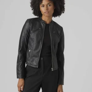 GIACCA FAVODONA VERO MODA DA DONNA NERO