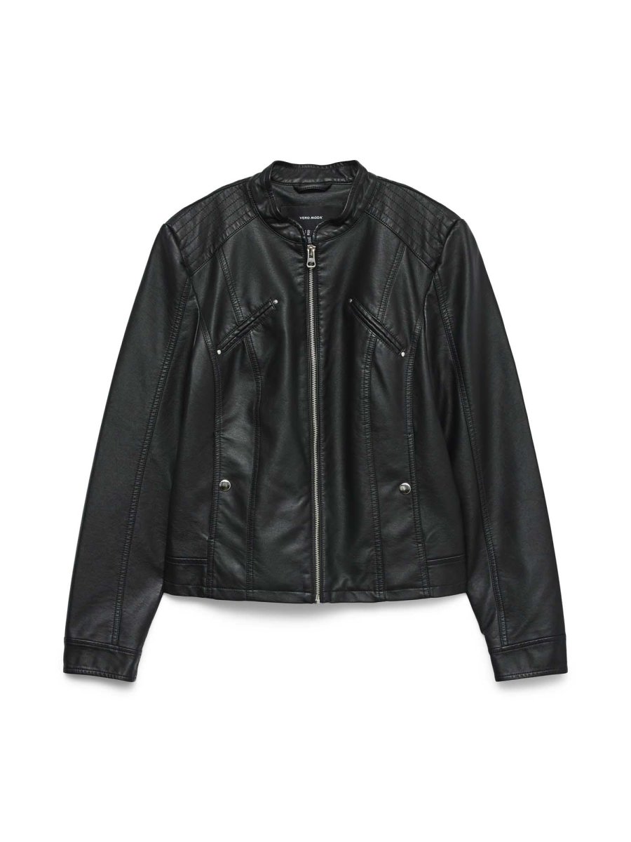 GIACCA FAVODONA VERO MODA DA DONNA NERO - immagine 3