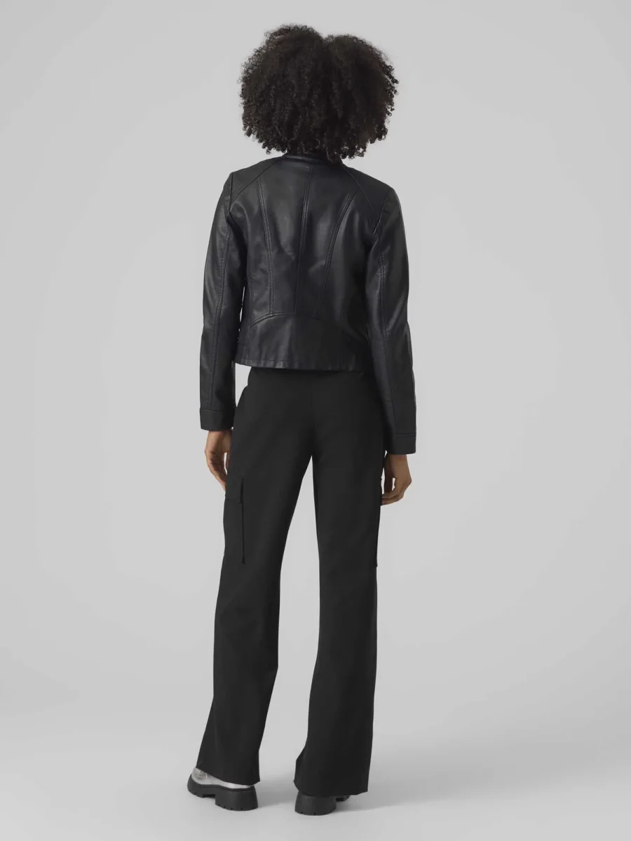 GIACCA FAVODONA VERO MODA DA DONNA NERO - immagine 4