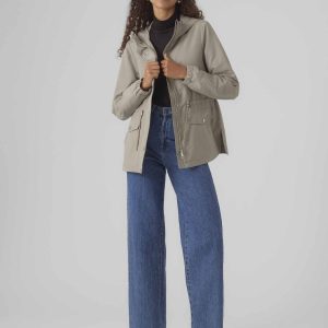 Parka Vero Moda Laure unisex adulto beige versatile e funzionale