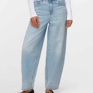 Jeans Vero Moda Billie a vita alta e barrel fit unisex adulto