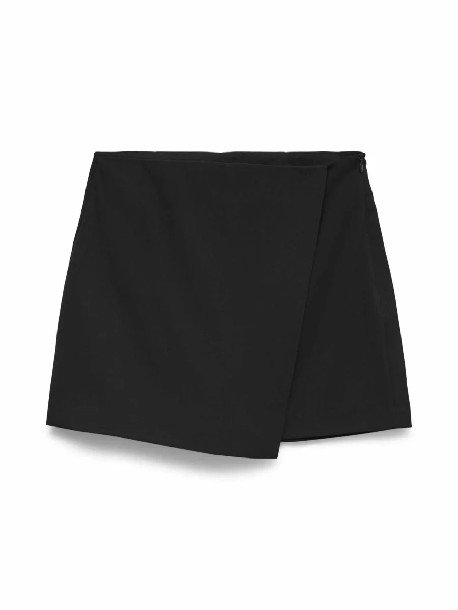 Shorts Vmmelina high waist unisex nero dal taglio regular - immagine 3
